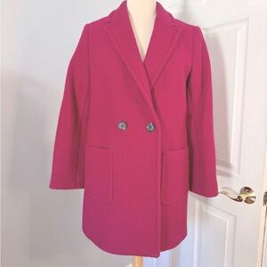 Talbots Wool Double-Breasted Coat